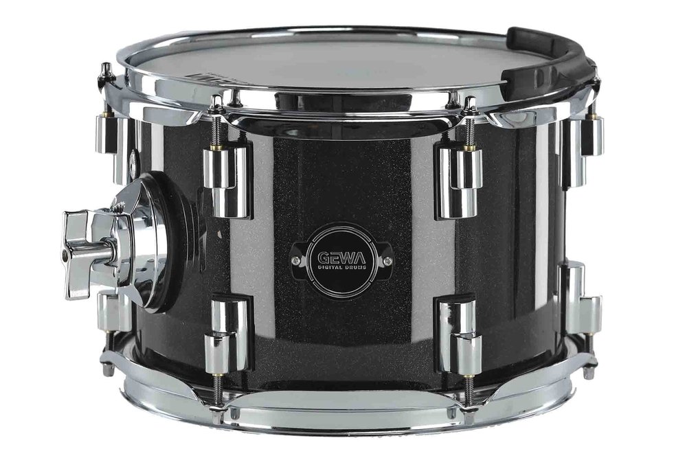 GEWA Tom-Pad Black Sparkle  | 10x7"