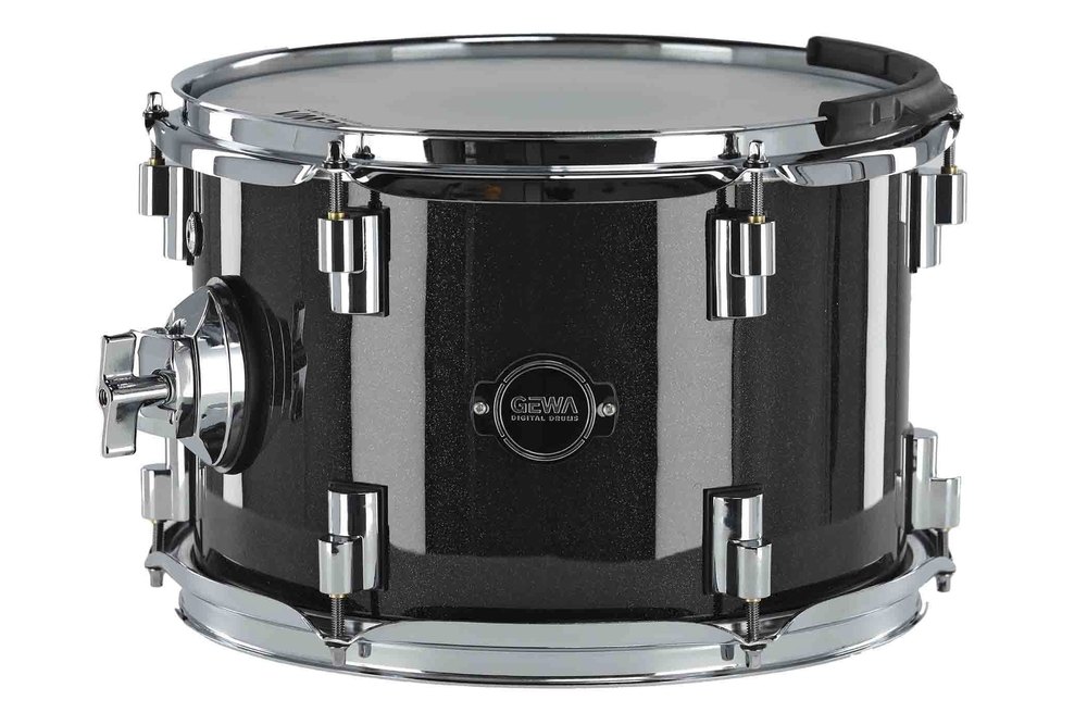 GEWA Tom-Pad Black Sparkle  | 12x8"