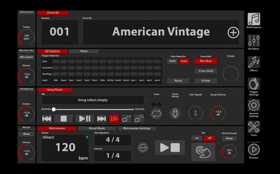 Performance Mode incl. Song Player, Metronome, etc.